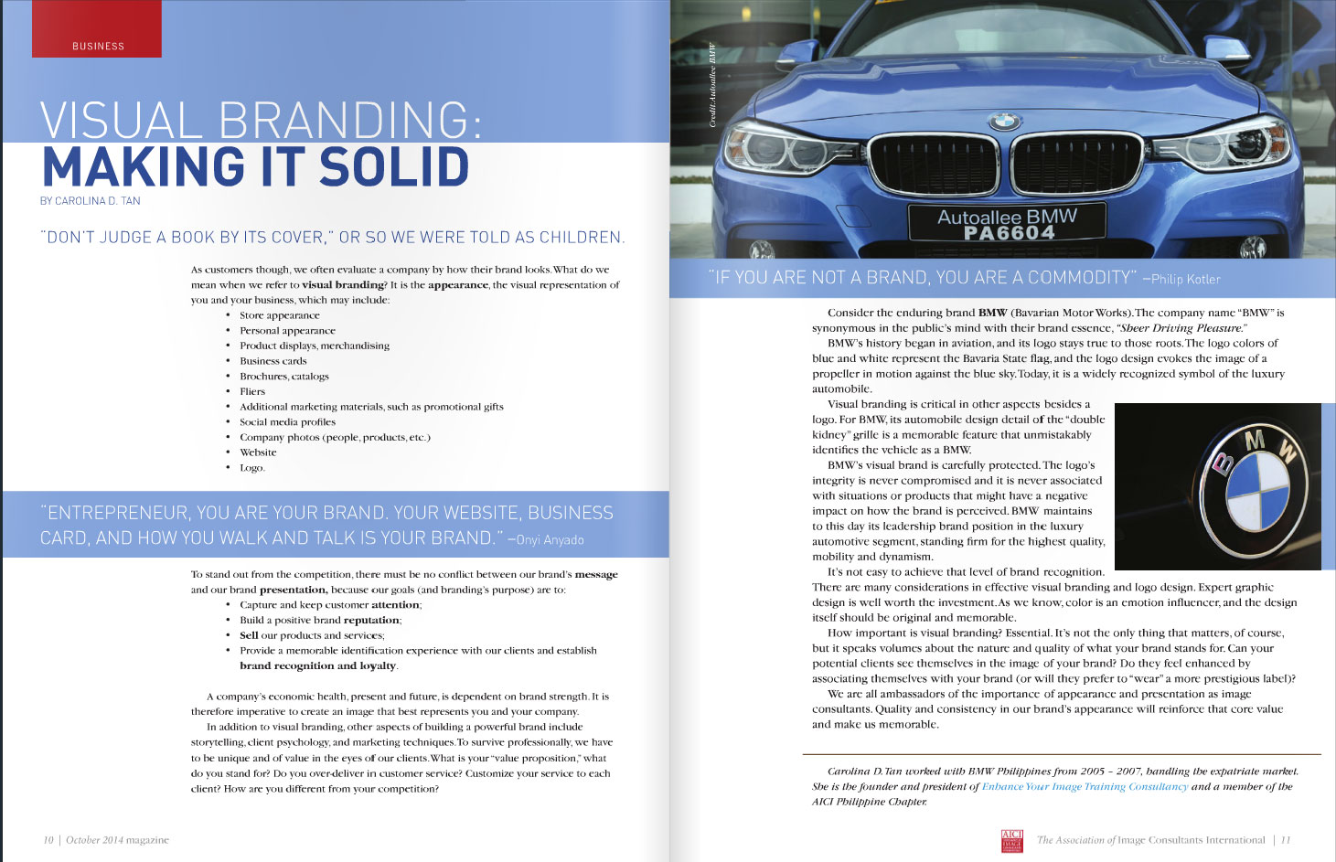 AICI Global Visual Branding: Making It SOLID