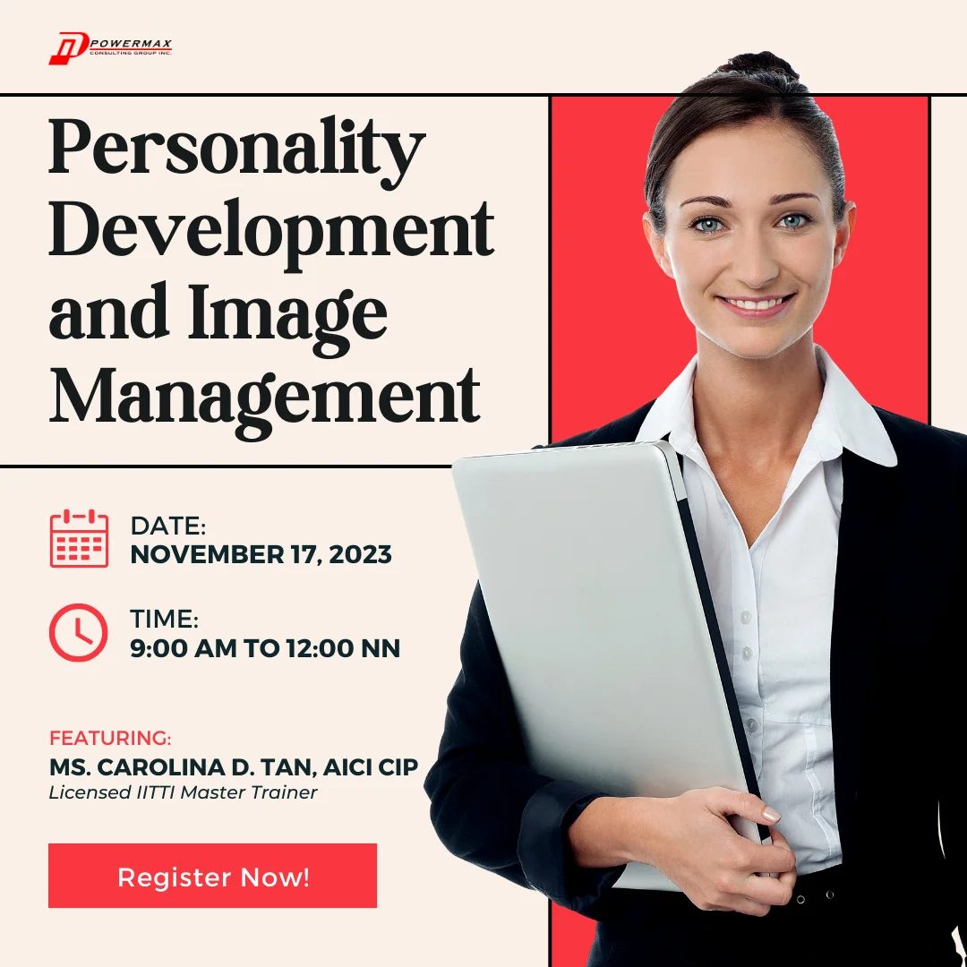 COMING SOON: Personality Development & Image Management