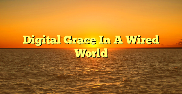 Digital Grace In A Wired World